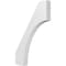 Ekena Millwork 3 1/2-in. W x 22-in. D x 34-in. H Westlake Architectural Grade PVC Knee Brace BRCP035X22X34WTL - alternate 1